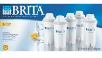 Brita Water Filter Pitcher Advanced Replacement Filters 5 ea