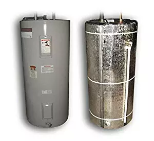 US Energy NASATECH "Non Fiberglass" Up to 80 Gallon Water Heater Insulation Jacket Kit (42sqft) (Made in the USA) Includes: Reflective Foam Core Insulation & Aluminum Foil Seam Tape