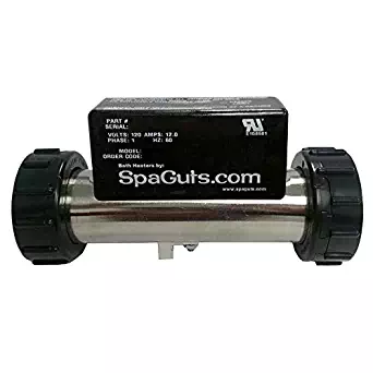 SpaGuts 25-150-0002 Bath Heater Kit, 1.5KW, 110V, 7" x 1.5", Vacuum
