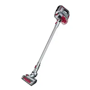 Kalorik Red/Silver 2-in-1 Cordless Cyclonic Vacuum Cleaner 2-in-1, Red