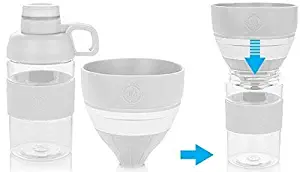 Joy Mangano Miracle Clean Water Filter Set with Case and Bottle White (Pack of 6)