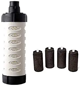Lifesaver Bottle 4000 or 6000 Liter Refresh Kit. Replacement Filter and Four Carbons!