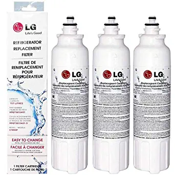 (3 Pack) LSXS26326S - OEM Upgraded Replacement for LG Refrigerator Water Filter