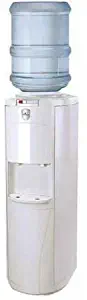 Vitapur Top Load Floor Standing Hot & Cold Water Dispenser with Piano Push Buttons & 24/7 Heating System, White