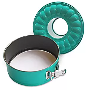 7' Inch Non-stick Springform Bundt Pan 2-In-1 for Use With 6QT or 8QT Electric Pressure Cookers and Air Fryers