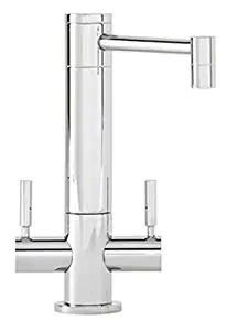 Waterstone 1900HCSC Hunley Hot and Cold Double Handle Filtration Faucet, Satin Chrome