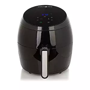Simply Ming 5qt Jumbo Air Fryer w/Touchscreen and 1750 Watts of Power - Black