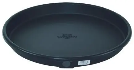 Eastman 60078 Water Heater Pan, 28" ID x 30" OD , Plastic, Black