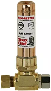 Sioux Chief Mfg HD660-GTR1 MINI-RSTR 3/8" OD STOPLF by SIOUX CHIEF MfrPartNo 660-GTR1