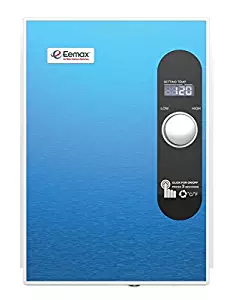 Eemax EEM24018 Electric Tankless Water Heater, Blue