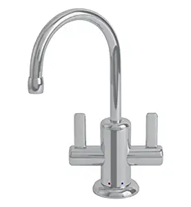 Franke LB11280 Logik Kitchen Series Little Butler Point-of-Use Faucet for Hot and Cold Water, Satin Nickel