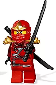 LEGO Ninjago Red Ninja Minifigure - Kai ZX with Dual Black Shamshir Swords