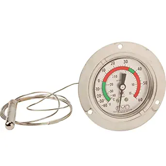 FOSTER Refrigerator/Freezer Thermometer -40* to 60*F 18102