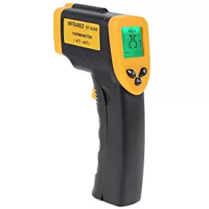 FANNEGO Non-Contact Digital Laser IR Infrared Thermometer Gun-58°F to 716°F(-50°C to 380°C) LCD Display With Backlight（Batteries Not Included）