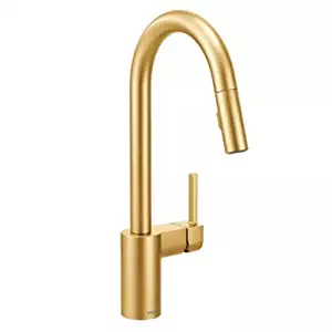 Moen 7565BG Align Kitchen Faucet, Brushed Gold