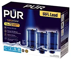 PUR Water Filter Replacement-Procter and Gamble Water Filter Cartridge, (3 Pack) Replacement Cartridges