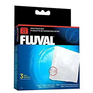 Fluval Poly Foam Pad - 3-Pack