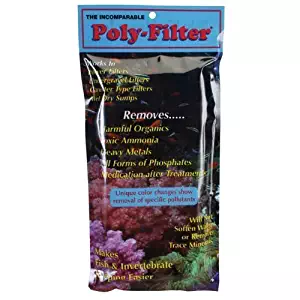 Poly-Bio-Marine, Poly Filter, Fish Aquarium Filter Media Pad, 3-pack, 4” x 8”