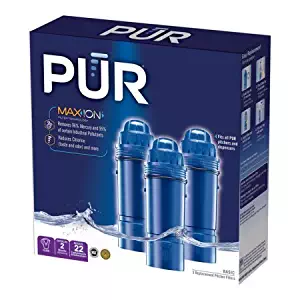 PUR Water Filters Provide Up to 120 Gallons of Clean Water CRF-950Z-3 | Fits Any Pitcher Replacement or Dispensers (PACK OF 3)