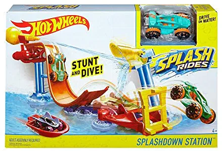 Hot Wheels Splash Rides Splashdown Station Play Set .HN#GG_634T6344 G134548TY58160