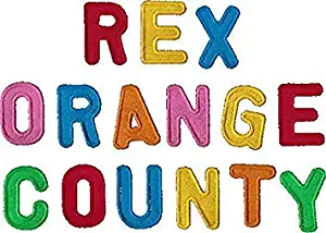 MAGNET Rex Orange County Logo Magnetic Car Sticker Decal Refrigerator Metal Magnet Vinyl 5"