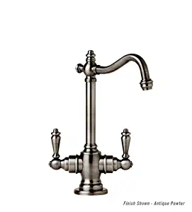 Waterstone 1100HCEW Annapolis Hot and Cold Filtration Faucet, Euro White