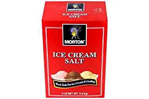 Morton - Ice Cream Salt - 4 lbs. (Pack of 2)