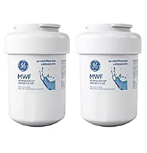 GE SmartWater MWFP Refrigerator Water Filter, 2-Pack