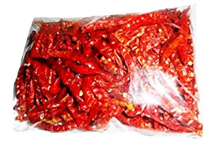 Thai Whole Dried Chile Peppers Very Hot 50g.
