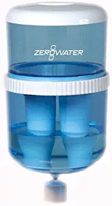 ZeroWater ZJ-003 Filtration Water Cooler Bottle with Electronic Tester, Filters Included