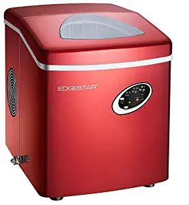 EdgeStar IP210RED Red Portable Countertop Ice Maker