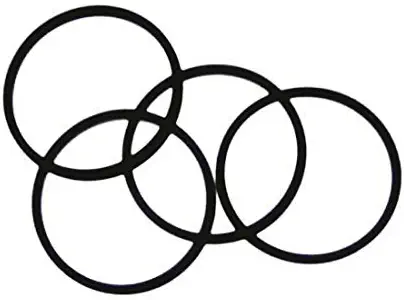 HAKATOP 4 Pack OR-34A O-Ring Replacement Fits 4-1/8" Diameter housings Culligan HF-150(A), HF-160, HF-360