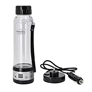 JOYOOO Intelligent Car Electric Kettle 12V, Travel Mugs 280ML,Powered by cigarette lighter charger base and convenient to use, Fast Boiling Water Heating.