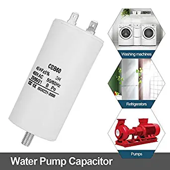 40UF 450V Round Capacitor,CBB6 50/60Hz Water Pump Capacitor ,AC Single-phase Motor Start Capacitor,for Washing Machines, Pumps, Refrigerators,Air Compressor