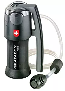 Katadyn Vario Water Filter, Dual Technology Microfilter for Personal or Small Group Camping, Backpacking or Emergency Preparedness