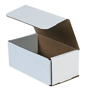 BOX USA BM962 9"L x 6 1/2"W x 2 3/4"H, White (Pack of 50)