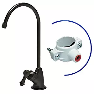 KleenWater Oil Rubbed Bronze Air Gap Kitchen Drinking Water Faucet, Reverse Osmosis (RO) System Faucet, Euro Style Luxury Faucet
