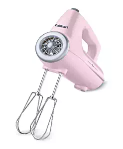 Cuisinart CHM-7PK PowerSelect 7-Speed Hand Mixer, Pink