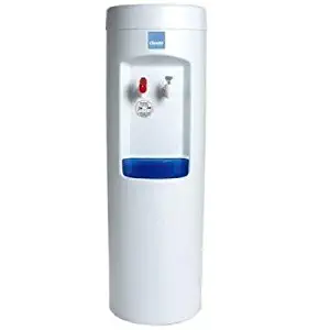 Clover D7A Hot and Cold Bottleless Water Dispenser with install kit, White