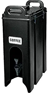 Cambro 500LCD110 Black 4.75 Gallon Camtainer Insulated Beverage Dispenser by Cambro