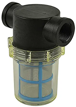 1" Female NPT Raw Water Strainer with 50 mesh stainless steel screen