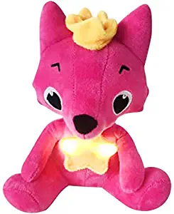 X-CRAFT Baby Shark Toys 20cm Child's Educational Shark Pink Shark Fox Doll Light Singing with Music Baby Doll Fong