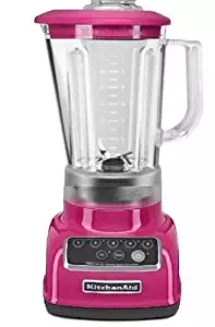 KitchenAid RKSB1570CB 5-Speed Blender with 56-Ounce BPA-Free Pitcher - Cranberry (Renewed)