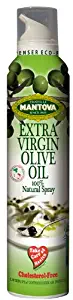 Mantova Extra Virgin Olive Oil Spray 8.5 oz. Spray Bottle - Manage Oil Amount - Great For Salads & Cooking, (Pack of 2)