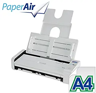 Avision PaperAir 215L Portable Business Card and Document Scanner | 20 ppm | PaperAir Manager | Presto BizCard 6 | ADF 20 Page Feeder