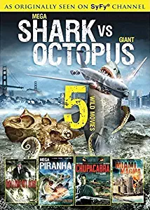 Mega Shark VS. Giant Octopus / Weather Wars / Megafault / 30,000 Leagues Under The Sea / Miami Magma (SyFy Collection 5-Movies)