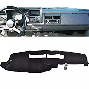 XUKEY Dashboard Cover for Chevrolet Silverado C1500 C2500 C3500 K1500 K2500 K3500 1988-1994 Dash Cover Mat