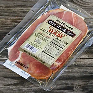 Smithfield Country Ham Olde World Cure Center Slice Ham Steaks (6 ounce)
