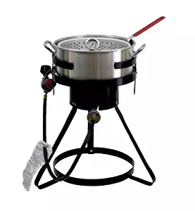 CHARD - 10.5 Quart Fish & Wing Fryer w/ Strainer Basket - FFPA105 by Chard