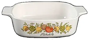 Corning Ware Spice of Life Square Casserole / No Lid ( 1 Quart ) ( A-1-B )